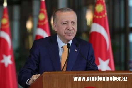 Ərdoğan Azərbaycana təşəkkür etdi