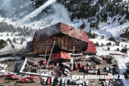 Türkiyədə 78 insanın öldüyü dəhşətli hotel yanğınına görə 11 nəfərə ömürlük həbs cəzası verildi