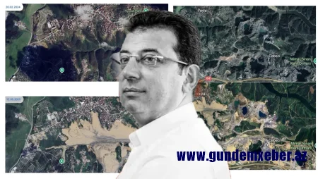 Peyk görüntüləri sirri aşkara çıxardı: İmamoğlu meşəlik ərazini "bazara" çevirib