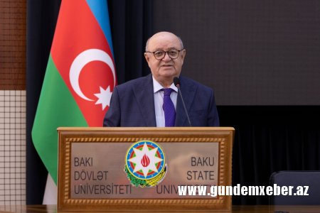 “AzerGold” QSC-nin müşaviri Bakı Dövlət Universitetində  təqdimatla çıxış edib