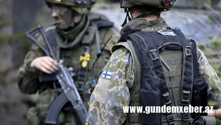Finlandiya Rusiya ilə sərhəddə hərbi təlimlərə başladı