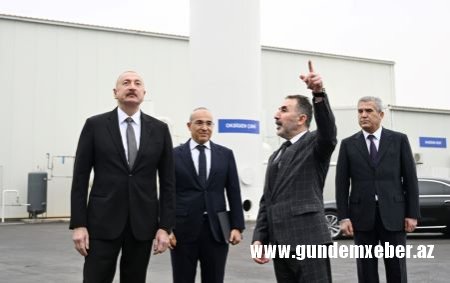 Prezident İlham Əliyev açılışda