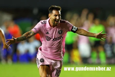 Messi ardıcıl ikinci dəfə MLS-də mövsümün oyunçusu seçildi