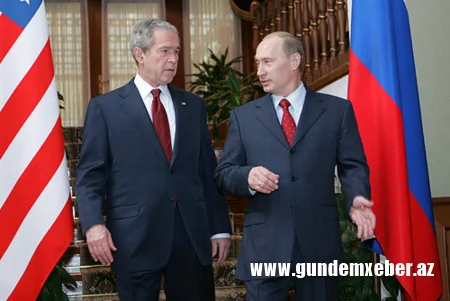 ABŞ Putin və Buş arasında aparılan danışıqların stenoqramını açıqladı