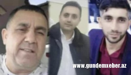 Faciəvi şəkildə ölən ata-oğul və sürücünün - FOTOSU