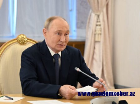 Putin Ukrayna ilə bağlı açıqlama yaydı