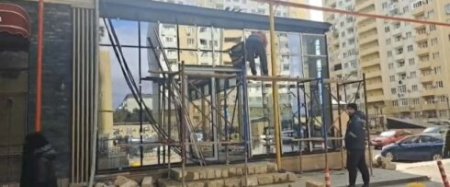 Xırdalanda “Kristal Abşeron”da restoran belə genişləndirilir: Videofakt