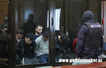 "Crocus City Hall" terrorunun dörd iştirakçısına ömürlük həbs cəzası verildi