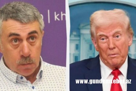 Həkim Komarovski: Trampda demensiya əlamətləri ola bilər