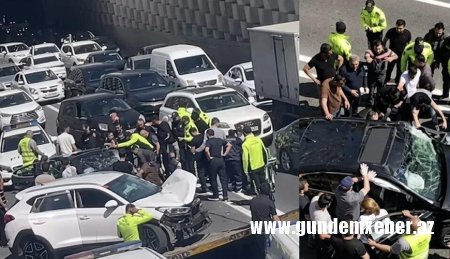 "Gənclik"dəki ağır qəza bu səbəbdən olub - İDDİA