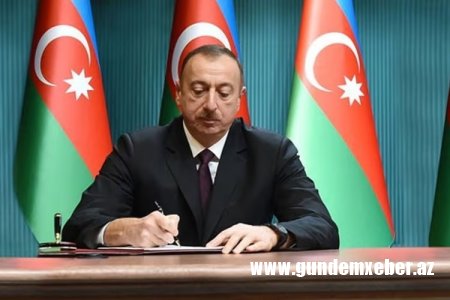 Prezident FƏRMAN İMZALADI