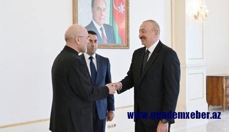 Prezident Qalibafı qəbul etdi - FOTOLAR