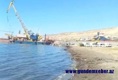 Qazaxıstanda Xəzər dənizində yağ ləkələri aşkarlanıb