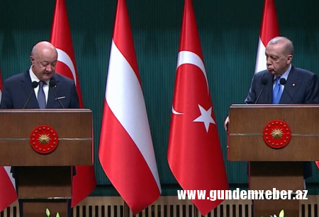 Rəcəb Tayyib Ərdoğan: Ankara və Vyananın strateji əməkdaşlığı Orta Dəhlizin inkişafına töhfə verə bilər