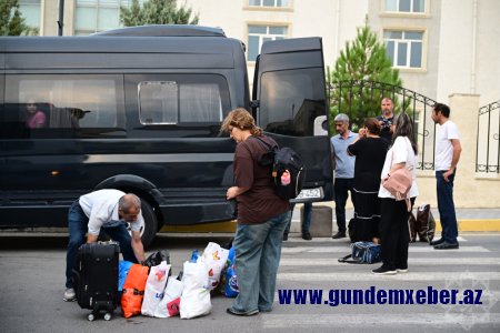 Xankəndi şəhərinə növbəti köç yola salınıb