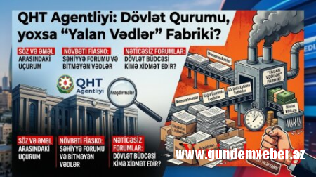 QHT-lərə Dövlət Dəstəyi Agentliyi “yalan vədlər” fabriki kimi...-...dövlət büdcəsi havaya sovrulur/FOTOFAKT