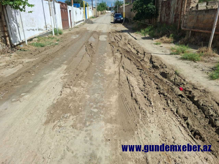 Novxanıda “yol əhvalatı”: Şəxsi rahatlıq naminə ictimai əmlak bərbad hala salınıb