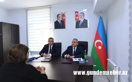 Şuşada keçmiş məcburi köçkünlərin müraciətləri dinlənildi