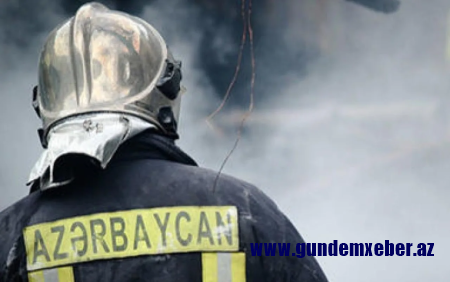 Bakıda mənzildə yanğın - 8 nəfər təxliyə edildi