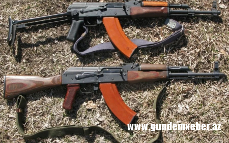 Ötən gün 2 avtomat, 1 tapança aşkarlanıb