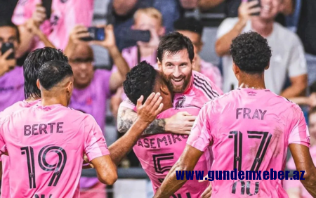 Messi rekorda imza atdı