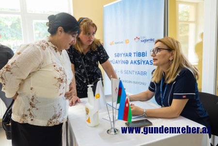 “AzerGold”un təşkilatçılığı ilə keçirilən 7-ci səyyar tibbi müayinə aksiyasına yekun vurulub