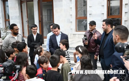 Şuşanın gənc sakinləri xarici səfirlərlə tanış oldular