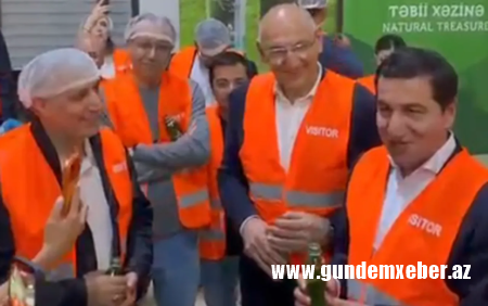Prezidentlərin "İstisu" içmək ənənəsini Hikmət Hacıyev İran səfiri ilə davam etdirdi