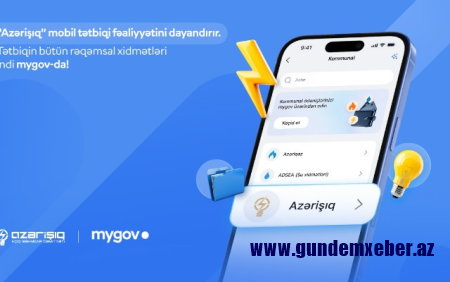 “Azərişıq” ASC-nin rəqəmsal xidmətləri “mygov” platformasına inteqrasiya edilir