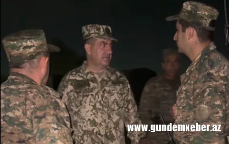 Ermənistanın müdafiə nazirinin müavini hərbi hissələrə gözlənilməz səfər etdi