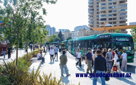 Dünən avtobuslarla rekord sayda sərnişin daşınıb