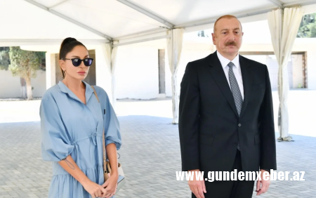Prezident və birinci xanım Şamaxıya səfər etdilər