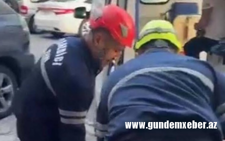 Cəlilabadda yük avtomobilinin altında qalan sürücü xilas edildi