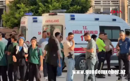 Türkiyədə liseydə atışma olub - Şagirdlər yaralanıb