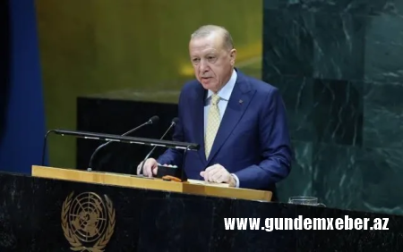 Ərdoğan BMT-də Azərbaycan və Ermənistan arasında daimi sülhdən danışdı
