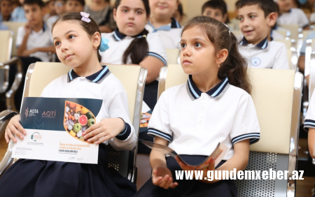 AQTA “Sağlam məktəbli” layihəsini yeni tədris ilində də davam etdirir