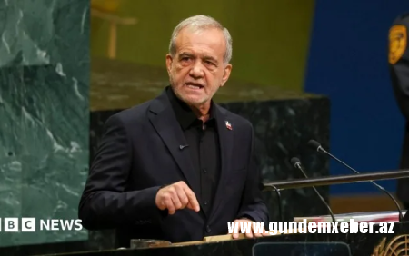 “Regionumuzdakı məsələlər bölgədəki ölkələr tərəfindən həll edilməlidir” - Pezeşkian