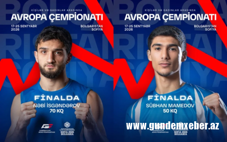 Azərbaycanın 2 boksçusu Avropa çempionatının finalına yüksəldi