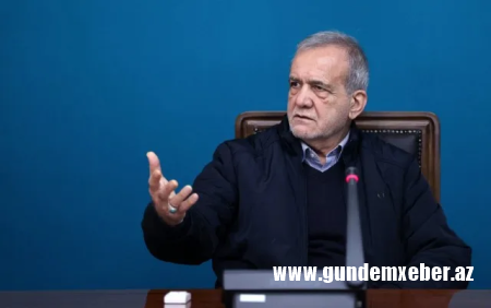 "Biz heç vaxt başımızı əyməyəcəyik" - Pezeşkian