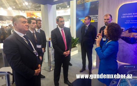 ADY rəhbərliyi “InnoTrans 2026” sərgisində