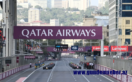 "Formula 2" üzrə Azərbaycan Qran-prisində sprint yarışı başladı