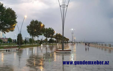 Sabah Bakıya yağış yağacaq