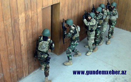 Hərbçilərimiz Pakistandakı təlimlərdə