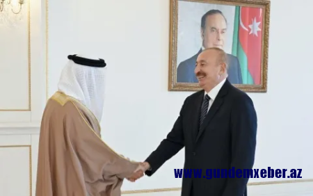 Prezident Bəhreynin xarici işlər nazirini qəbul etdi