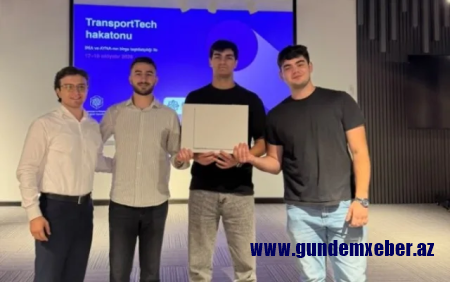 UNEC tələbələri “TransportTech” hakatonunda I yeri qazanıblar