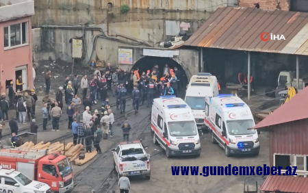 Türkiyədə mədəndə partlayış oldu - Ölənlər var