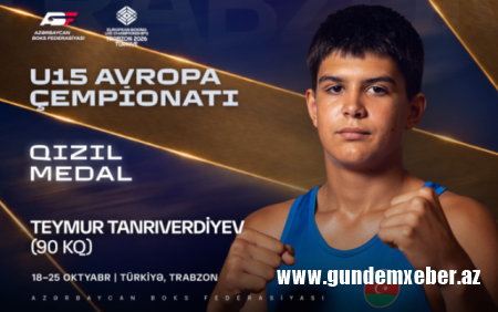 Boksçumuz Avropa çempionu oldu