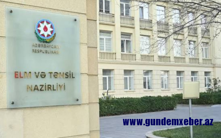 "İranlı nazirin açıqlaması Azərbaycanın daxili işlərinə müdaxilə cəhdidir" - Elm və Təhsil Nazirliyi