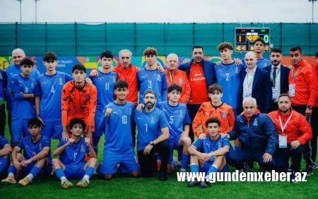 Azərbaycan millisi İsrailə qalib gəldi
