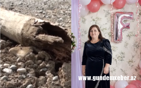 Goranboyda elektrik dirəyi 35 yaşlı qadını öldürdü